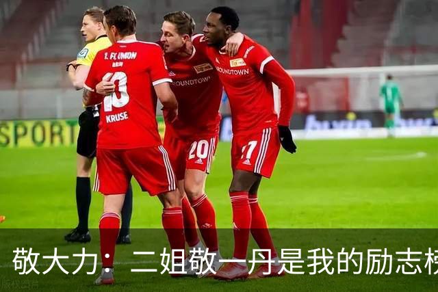 敬大力：二姐敬一丹是我的励志榜样，她生前常叮嘱我要做清官