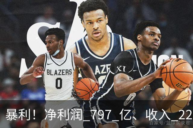 暴利！净利润 797 亿、收入 2230 亿