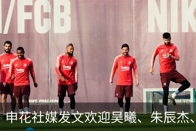 申花社媒发文欢迎吴曦、朱辰杰、杨皓宇归队