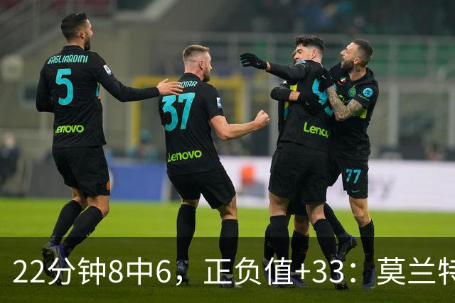 22分钟8中6，正负值+33：莫兰特首秀交出14分8助